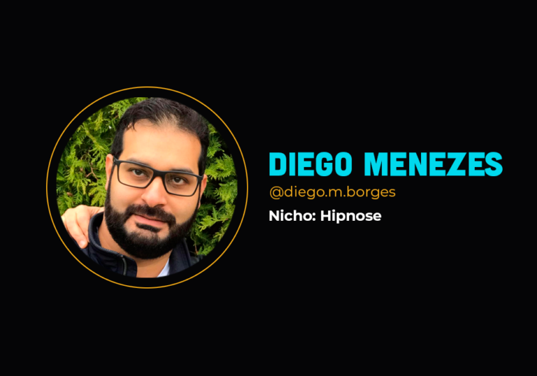 Ele lança no nicho de hipnose – Diego Menezes