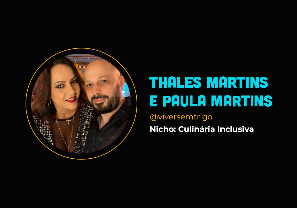 Eles fizeram 6 em 7 com culinária inclusiva- Thales Martins e Paula Martins