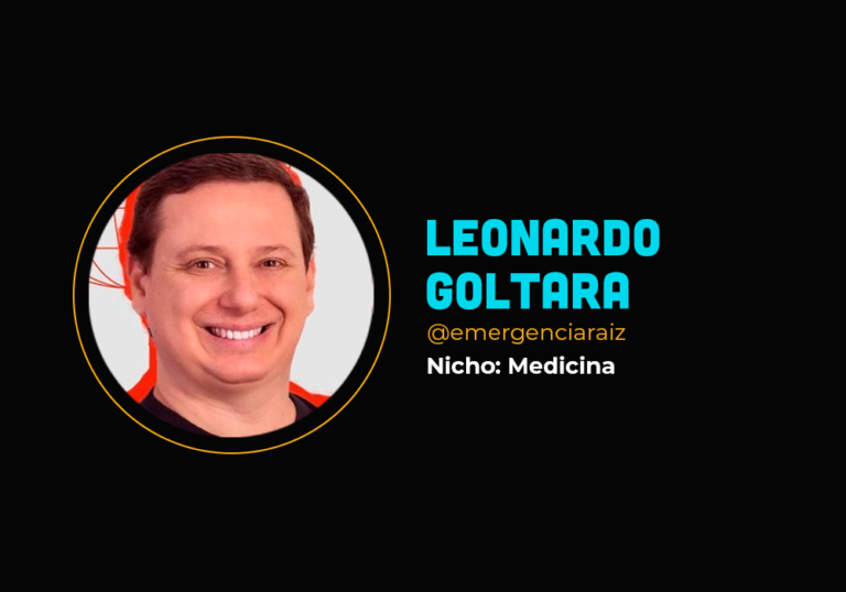 Ele fez 6 em 7 no nicho de medicina – Leonardo Goltara