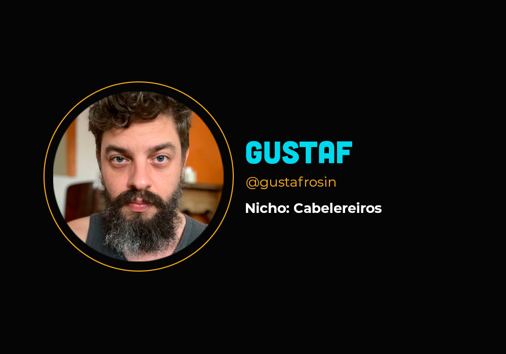 Ele fez 6em7 no nicho de cabeleireiro – Gustaf Couto Rosin