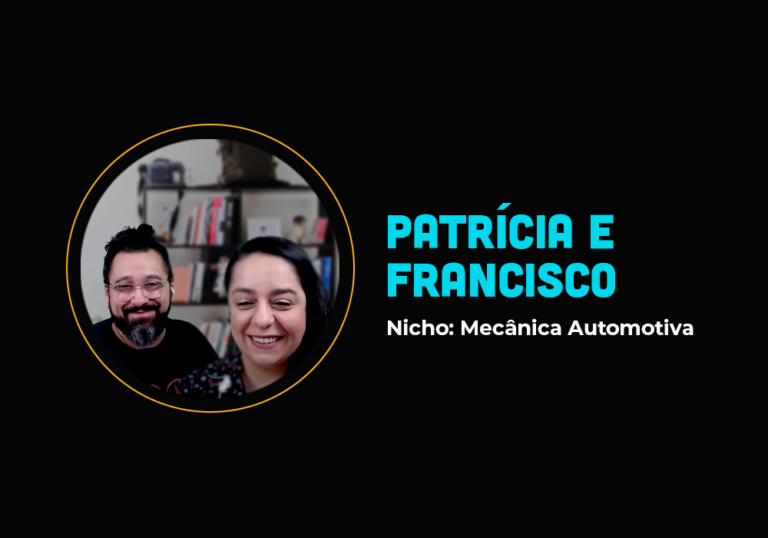 O casal que venceu o medo de tecnologia e fez 6em7  – Francisco e Patrícia