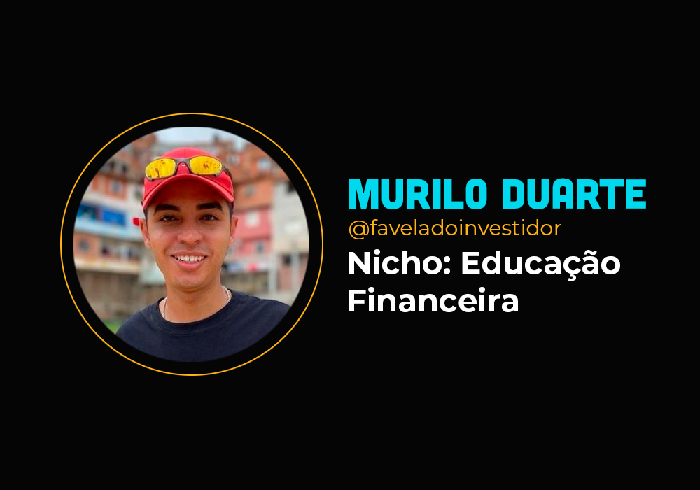 Ele faturou R$500 mil com finanças para pessoas de baixa renda- Murilo Duarte
