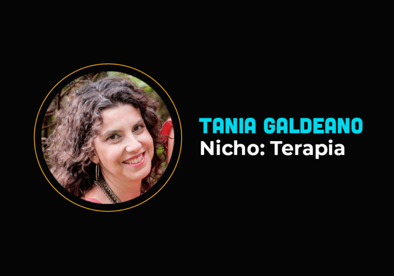 Mais de um milhão no nicho de terapia – Tania Galdeano