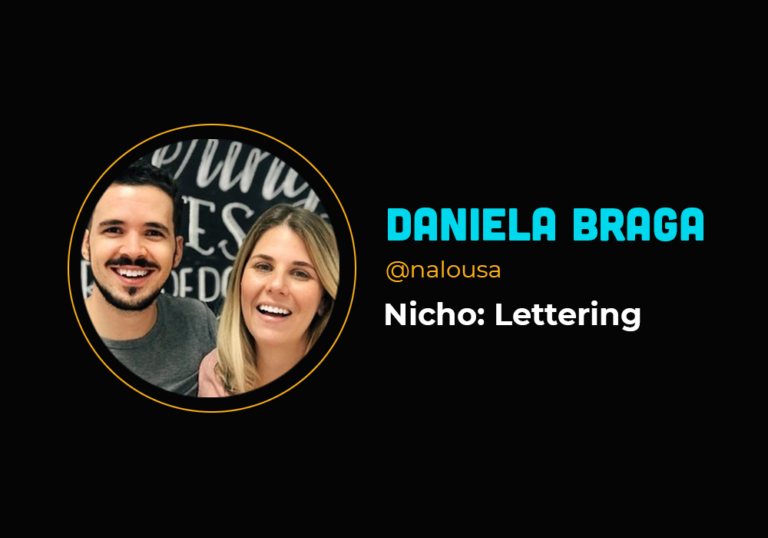 R$ 208 mil em 1 dia ensinando lettering na internet  – Daniela Braga
