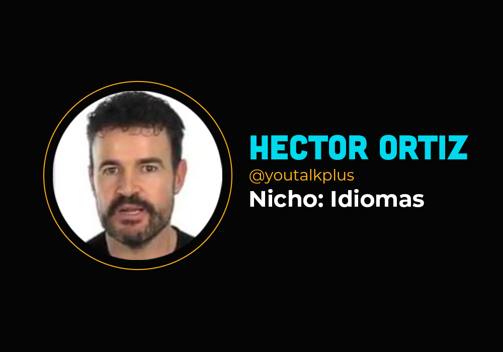 Ele fez 6em7 no nicho de idiomas – Hector Ortiz