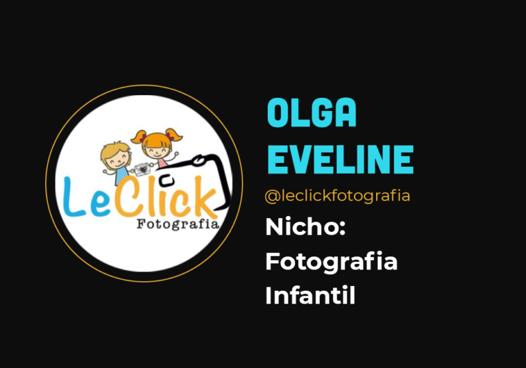 Mãe de 3 crianças, ela fez 6em7 no nicho de fotografia infantil – Olga Eveline