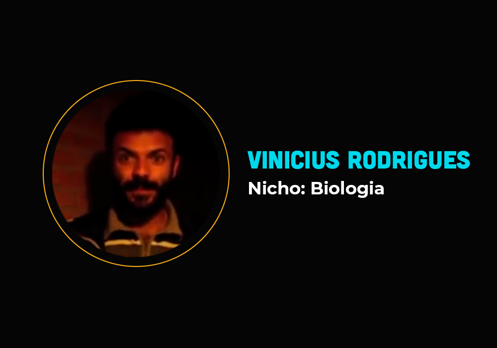Ele fez 6 em 7 no nicho de biologia da conservação – Vinícius Rodrigues