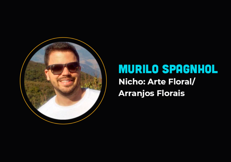 Ele fez 6em7 com curso de adubação e arranjos florais – Murilo Spagnhol