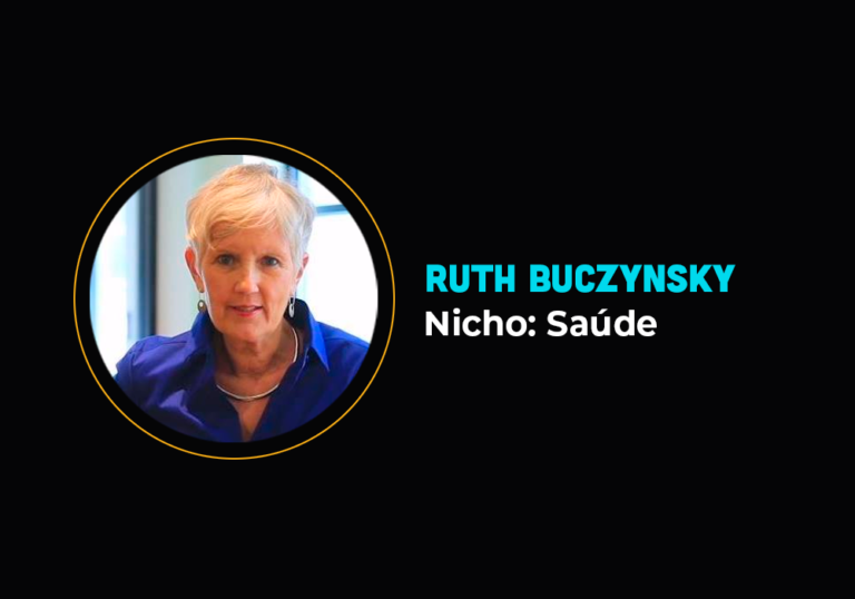 Construiu uma audiência semanal de mais 3 mil pessoas de diversos países  – Ruth Buczynsky