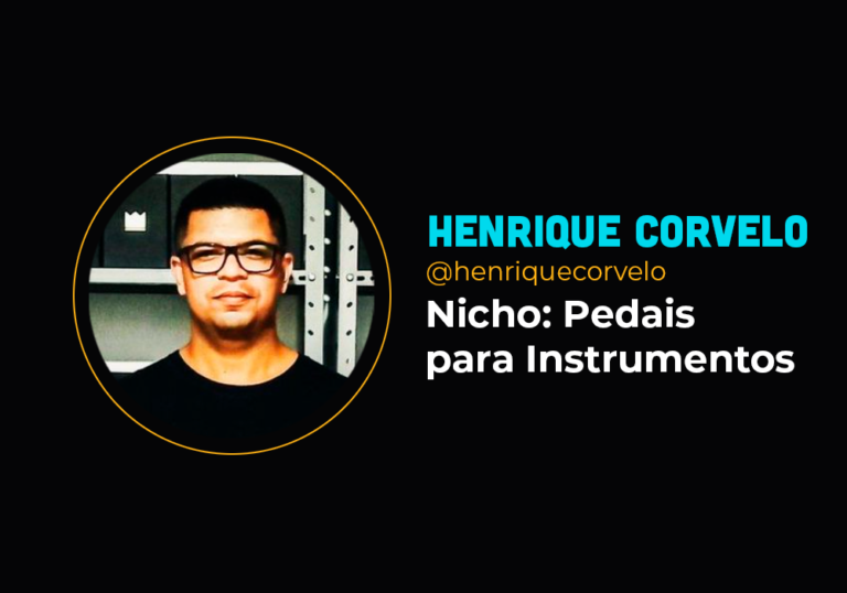 6 em 1 com o nicho com pedais para instrumentos – Henrique Corvelo