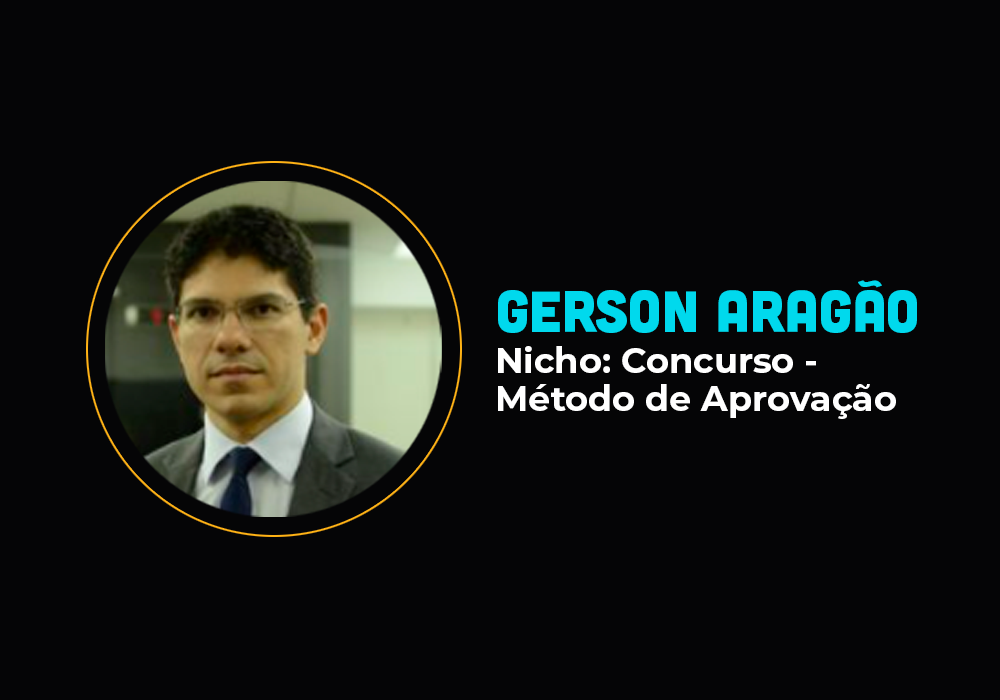 Ele não acreditava, começou do zero e vendeu mais de 80 vagas para o seu curso – Gerson Aragão