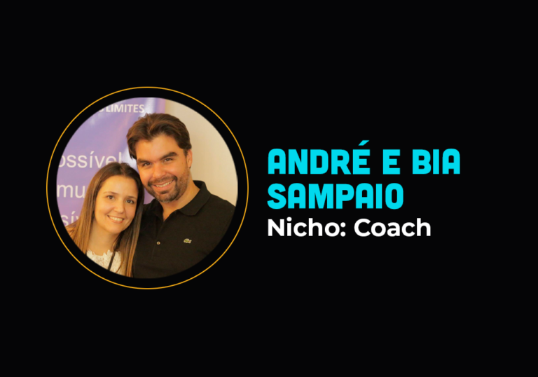 Eles fizeram um lançamento de 6 dígitos em 15 dias na área de coach – André e Bia Sampaio