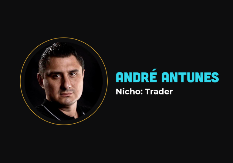 Ele fez mais de 10MM por ano ensinando a ser trader – André Antunes