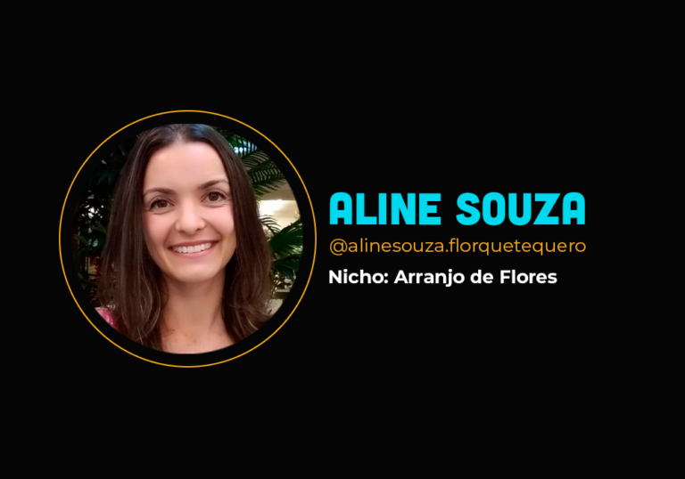 Ela fez R$ 100 mil em 7 dias no nicho de arranjos de flores artificiais – Aline Souza