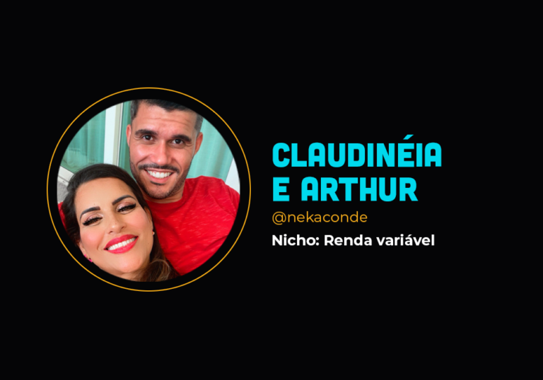 O casal que fez 6em7 lançando um expert em renda variável – Claudinéia Belém e Arthur Carvalho