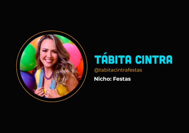 Ela fez 6 em 1 no primeiro lançamento no nicho de festas – Tábita Cintra